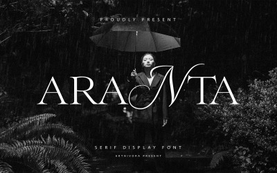 Aranta - Serif Display Font