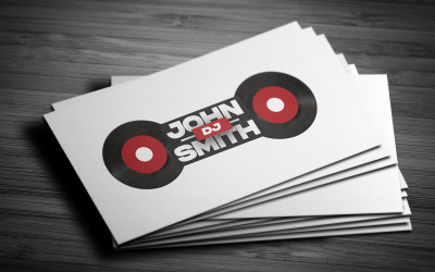 Carte De Visite Producteur de musique et DJ