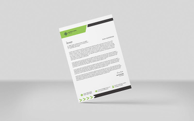 Profesjonalny projekt szablonu papieru firmowego-01