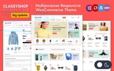 Classyshop - 多用途 Elementor WooCommerce 响应式主题