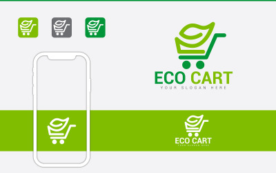 ECO CART logotyp designmall