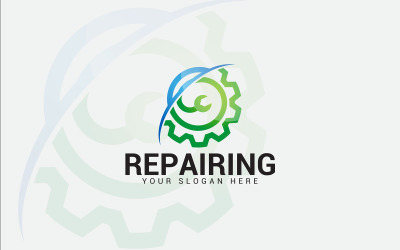 REPARATUR-Logo-Design-Vorlage