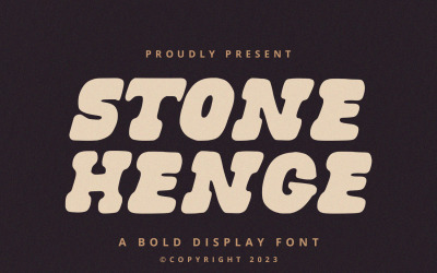 Stonehenge - Display Font