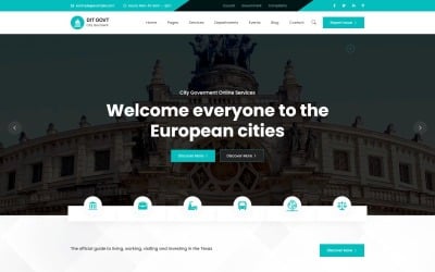 DIT GOVT – City Government HTML5 Template