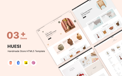 Huesi - El Yapımı Mağaza HTML5 Şablonu