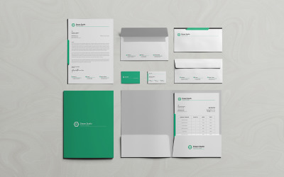 Corporate Identity Package Template Canva &amp;amp; Word