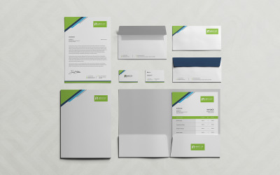 Pacchetto identità aziendale Canva, Word e Photoshop