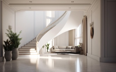 Interior of Italian Living Room 66