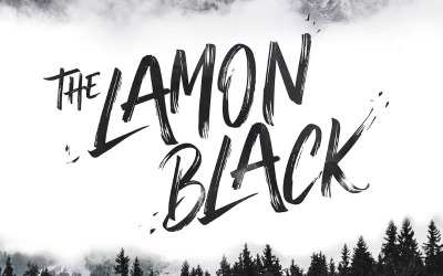 Die Lamon Black – Pinselschrift