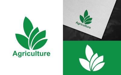 Профессиональный логотип сельского хозяйства