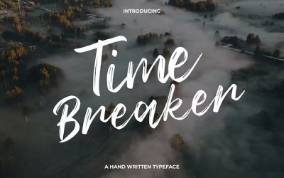 Time Breaker - Un carattere tipografico