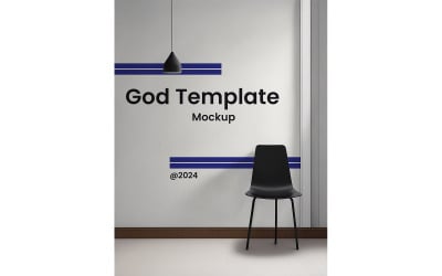 Bakgrundsväggmockup - Bakgrundsväggmockup