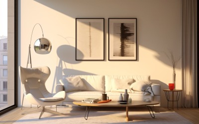 Interior of Italian Living Room 223