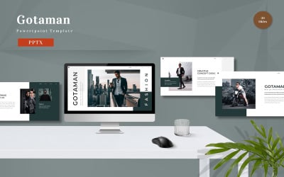 Gotaman - PowerPoint-sjabloon