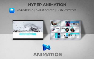 Hyper Animated Quick Keynote Presentation Template