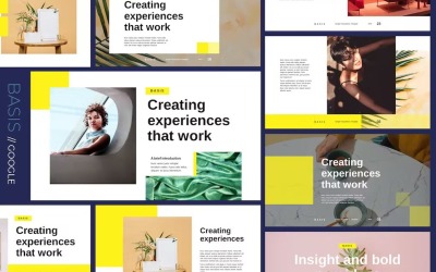 BASIS - Moderne en creatieve Google Slides