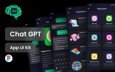 Chat GPT-alkalmazássablon