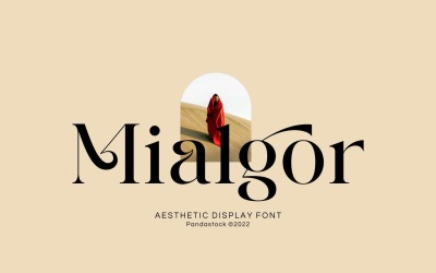 Mialgor Cool Font Úžasné