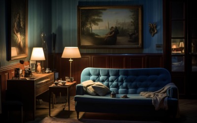 Lavish Living Italiensk-inspirerad inredningsdesign 454