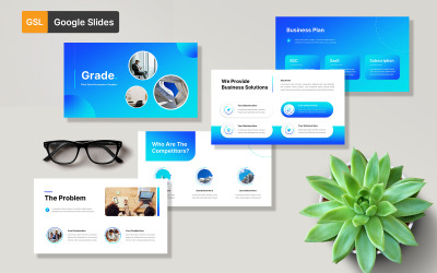 Grade Business Pitch Deck Google Slides-Vorlage