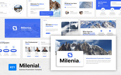 Milenial Business Presentation Keynote Template