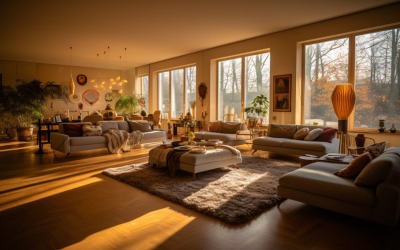 The Heart of Home Italian Living Room Estetics 553