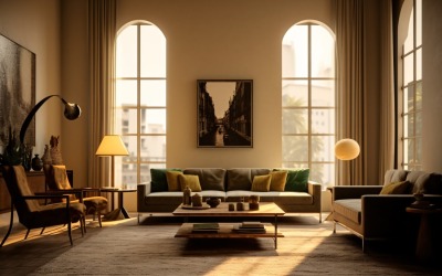 The Art of Italian Living Överdådiga vardagsrumsdesigner 637
