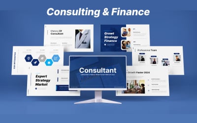 Keynote-Vorlage für Finanzberatung