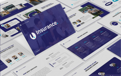 Versicherungen – PowerPoint-Vorlagen für Geschäftspräsentationen