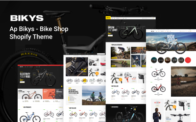 Ap Bikys – тема Shopify для магазину велосипедів