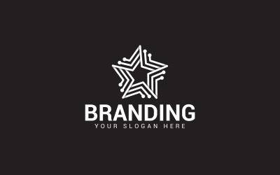 BRANDING2 Logo ontwerpsjabloon