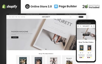 Memorett : le thème Shopify pour les magazines