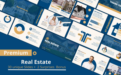 Real estate presentation powerpoint Premium