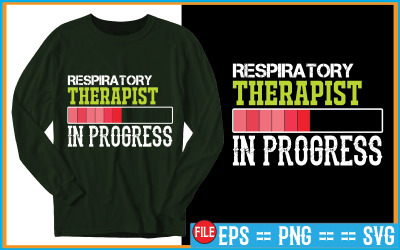 Terapeuta respiratorio en progreso