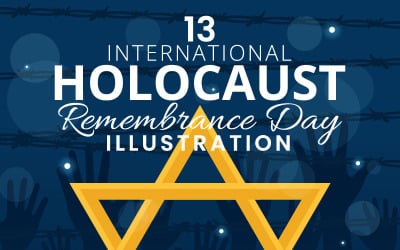 13 International Holocaust Remembrance Day Illustration