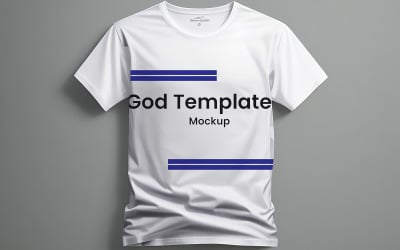 Maqueta de paquete de 4 camisetas - Maqueta de paquete de 4 camisetas