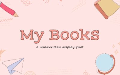 Mijn boeken – Handgeschreven lettertypen