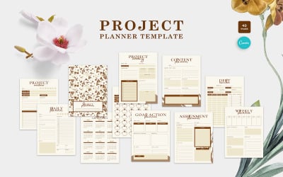 Project Planner Template Bundle