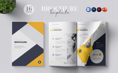 Broszura | Word, InDesign, PSD, PPTX