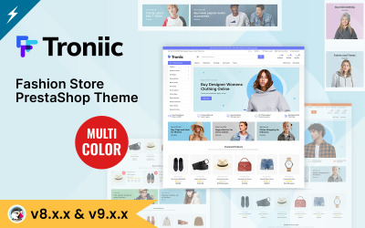 Troniic 时尚和服装 PrestaShop 主题
