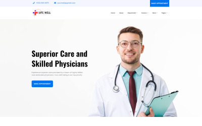 Život Will | Lékařské webové stránky šablony