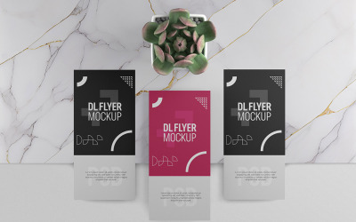 DL flyer mockup template Vol 05