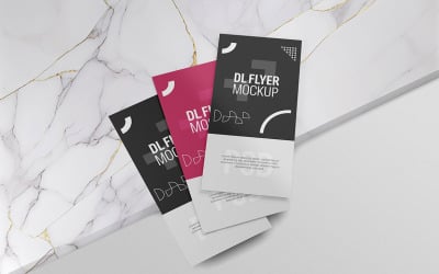 DL flyer mockup template Vol 06