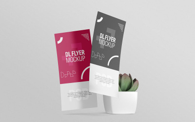 DL flyer mockup template Vol 07