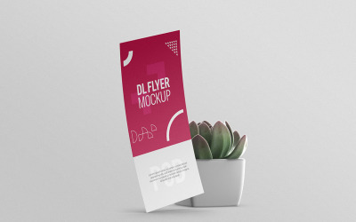 DL flyer mockup template Vol 09