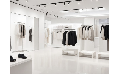Klädproduktutställning i showroom 07