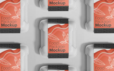 Lebensmittelpaket-Mockup Band 13