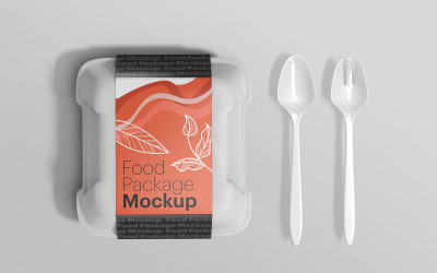 Lebensmittelpaket-Mockup Band 15