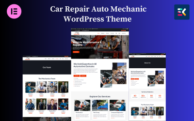 Téma WordPress Autoservis Automechanik