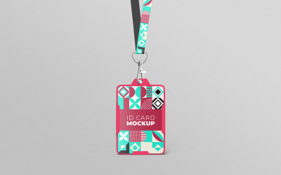 ID Card Mockup PSD Template Vol 04